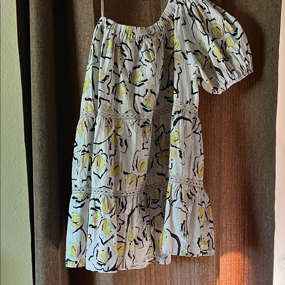 Velvet Multicolor Patterned Top small